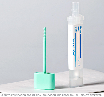 Fecal occult blood test kit