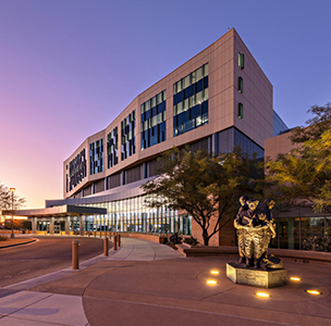 Mayo Clinic Building on the Phoenix campus, 2022