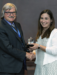 Image of CCaTS 2018 Educator of the Year Alexandra J. Worisek, Ph.D.