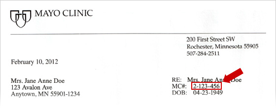 Image of Form: Authorization for Mayo Clinic to Disclose Protected Health Information